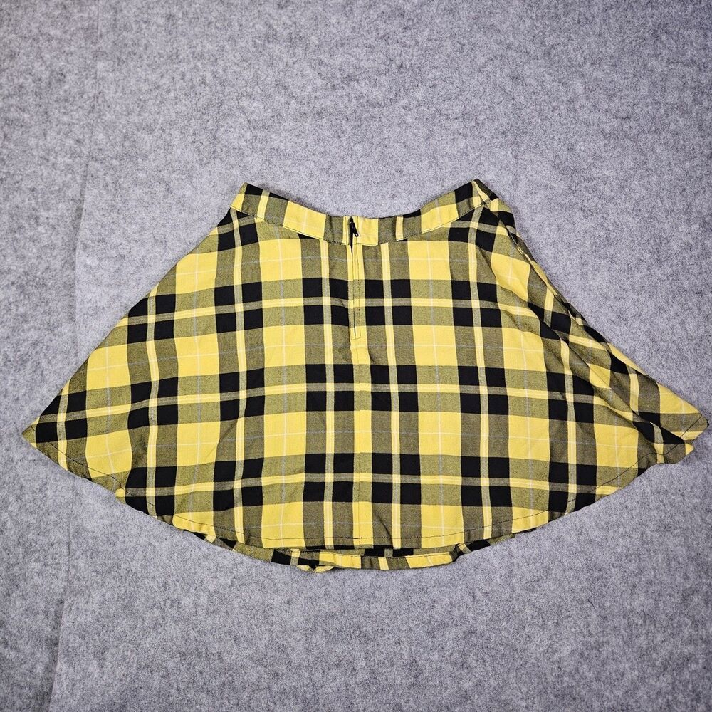 Harry Potter Womens Yellow Black Badger Hufflepuff Skirt Hogwarts Houses Size L